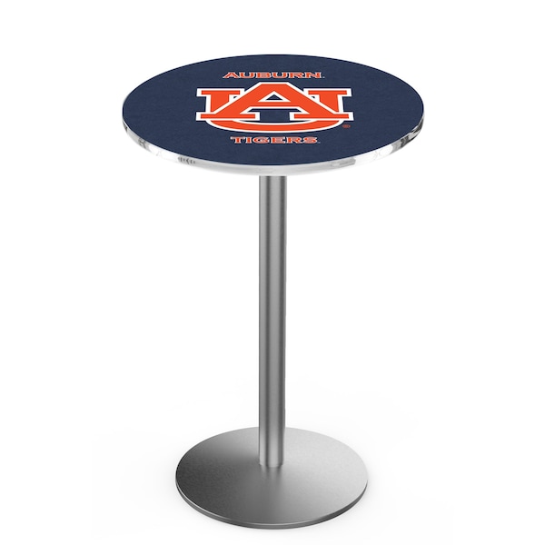 42" Stainless Steel Auburn Pub Table